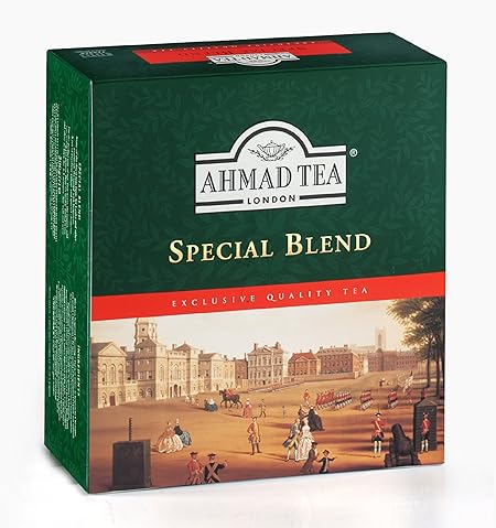 Ahmad Tea Special Blend, Tagged Teabags without envelopes, 100 Count, (591)