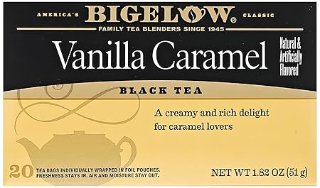 Bigelow Vanilla Caramel Black Tea (20 Teabags)