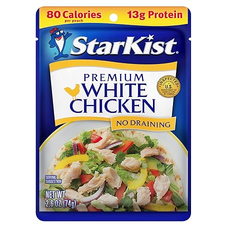 StarKist Premium White Chicken - 2.6 oz Pouch (Pack of 1)