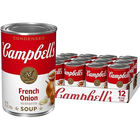 Campbell's Condensed French Onion Soup, 10.5 oz Can (12 Pack)