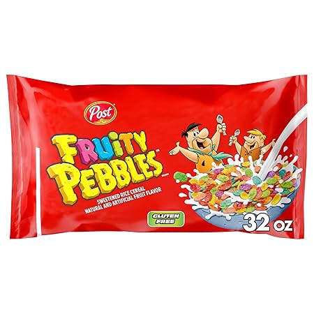 Fruity PEBBLES Cereal, 32 OZ Bag