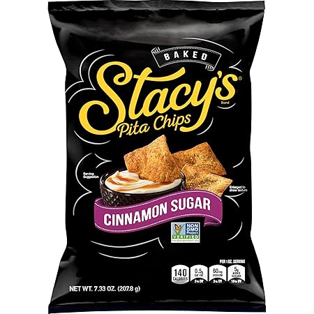 Stacy's Cinnamon Sugar Flavored Pita Chips, 7.33 Ounce