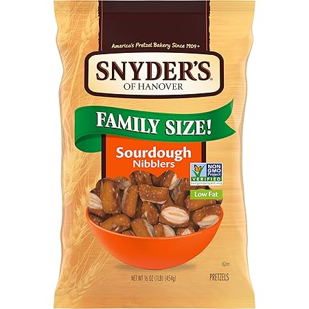 Snyder's of Hanover Sourdough Nibblers Pretzels, 16 Oz