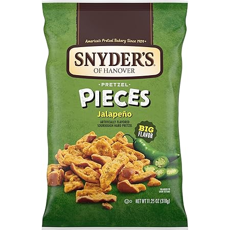 Snyder's of Hanover Jalapeño Flavored Pretzel Pieces, 11.25 Oz