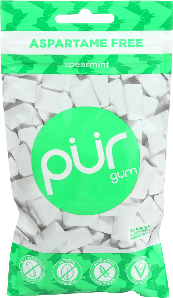 PUR GUM SPEARMINT 55PC - 2.72 OZ
