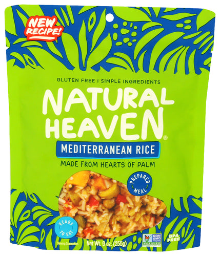 NATURAL HEAVEN RICE HRT OF PALM MEDTRRN - 9 OZ