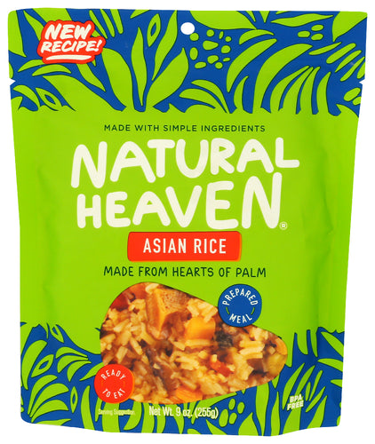 NATURAL HEAVEN RICE HRT OF PALM ASIAN - 9 OZ