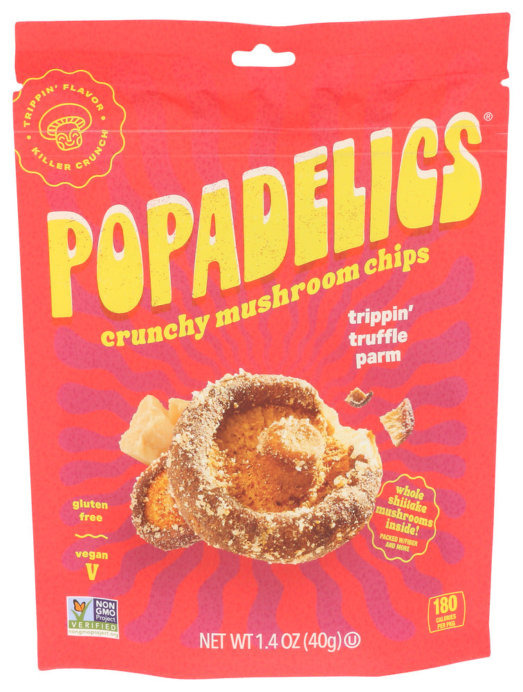 POPADELICS CHIPS MSHRM TRUFFLE PARM - 1.4 OZ