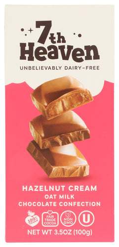 7TH HEAVEN CHOC BAR HAZELNUT CREAM - 3.5 OZ