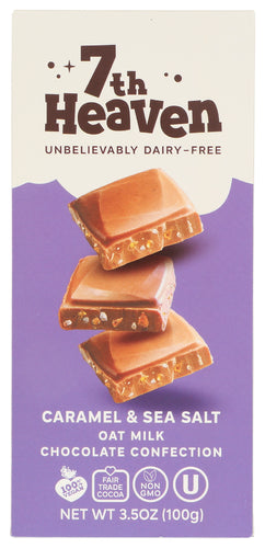 7TH HEAVEN CHOC BAR CARAMEL SSALT - 3.5 OZ