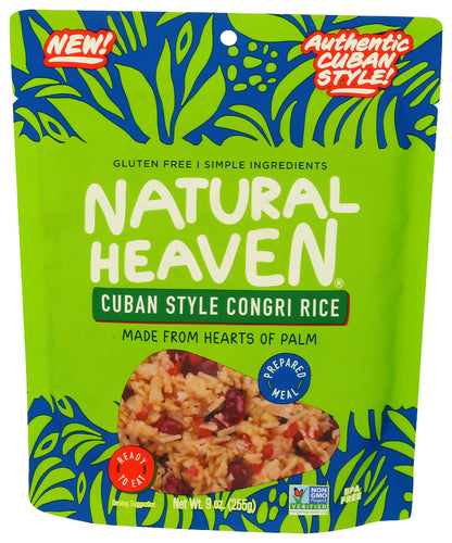 NATURAL HEAVEN RICE HRT OF PALM CONGRI - 9 OZ