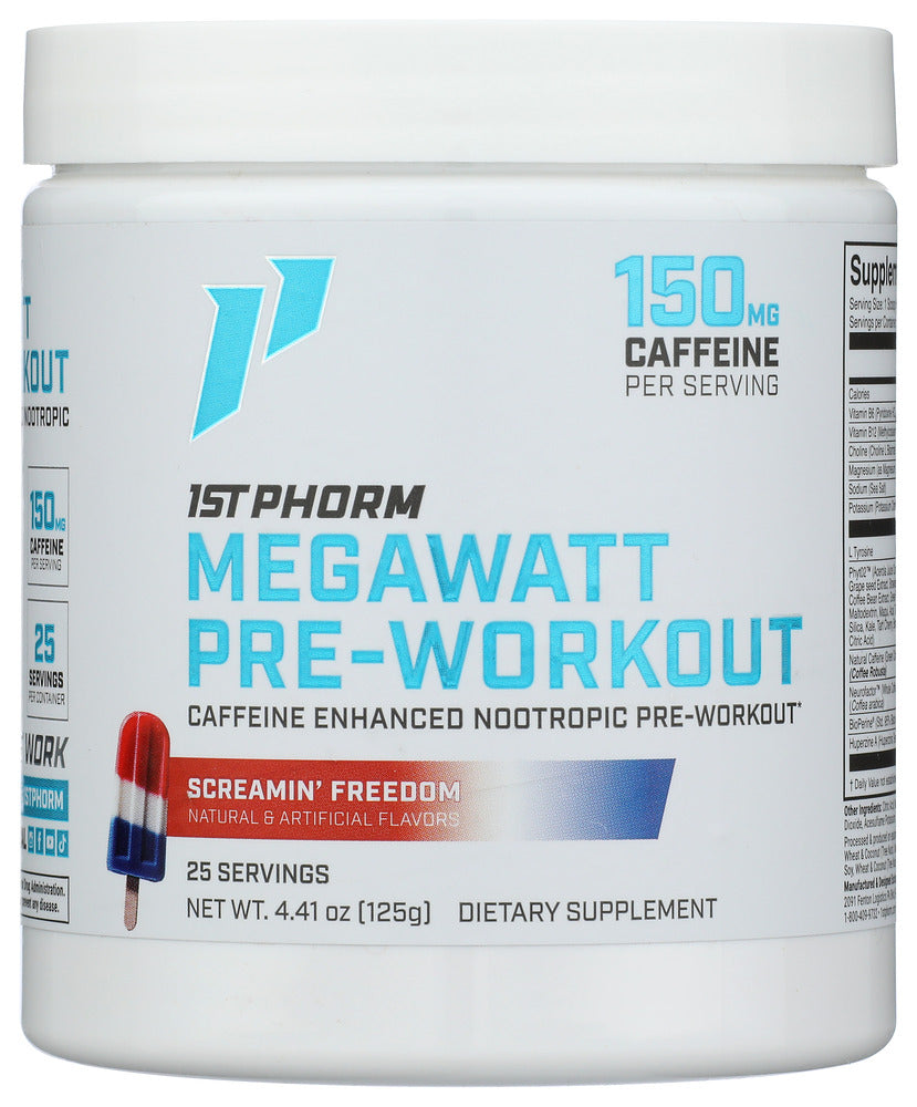 1ST PHORM PREWORKOUT MEGAWATT - 4.41 OZ