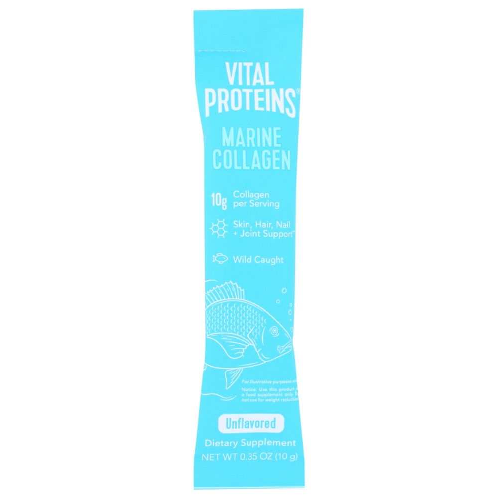 VITAL PROTEINS: Marine Collagen Unflavored Stick Pack, 10 gm