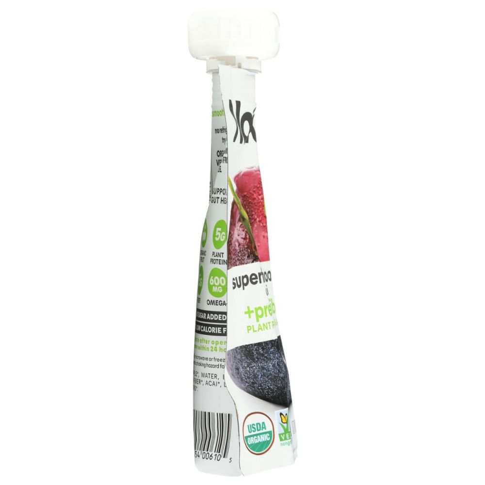 NOKA Organic Cherry Acai Superfood Smoothie - 4.22 oz |  Healthy Boost