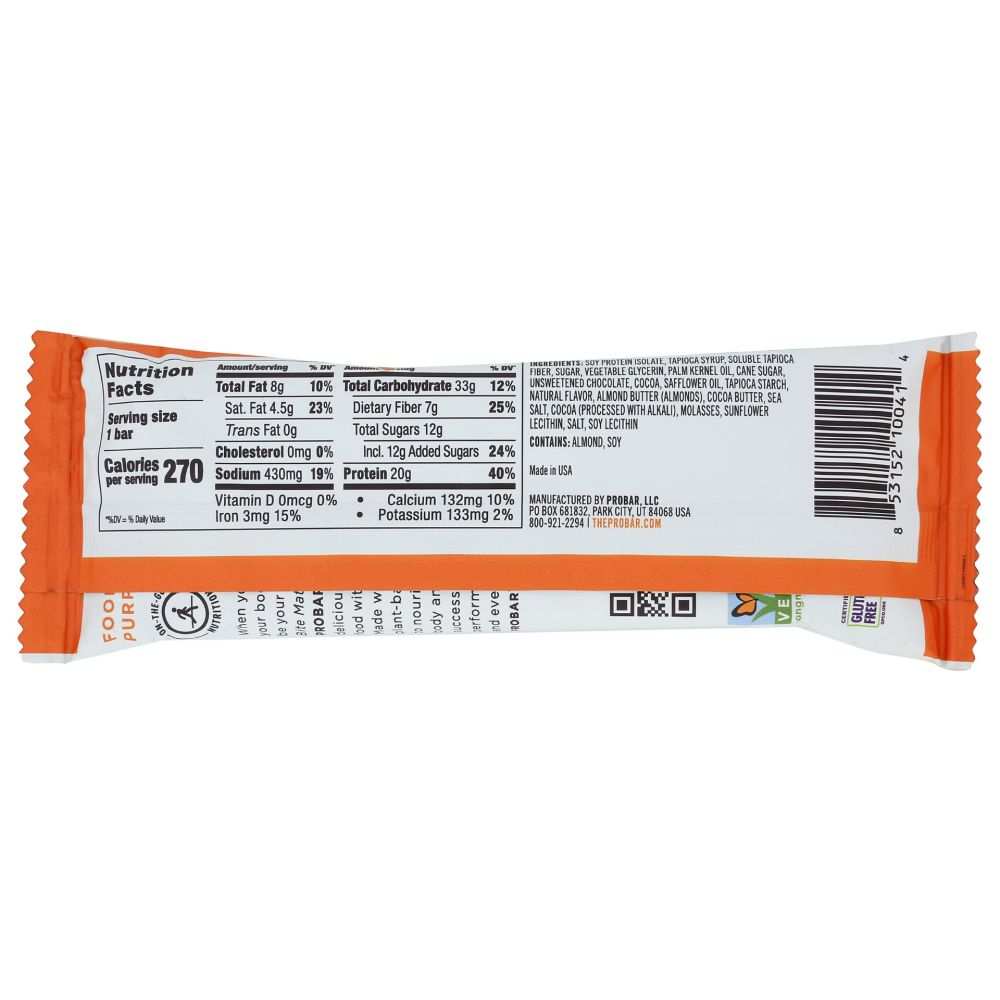 PROBAR Cookie Dough Protein Bar - Delicious|Nutritious Recovery Snack