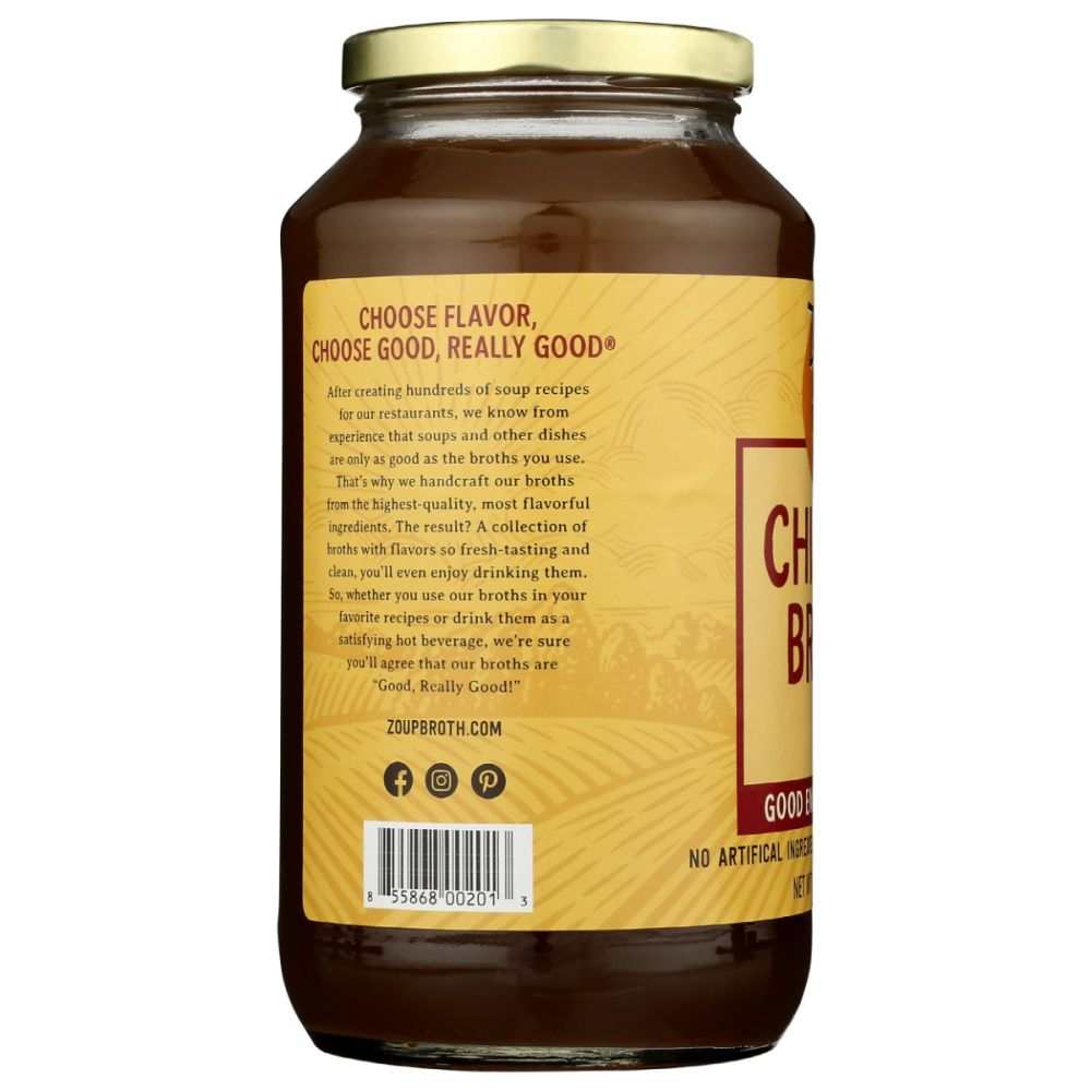 ZOUP GOOD REALLY: Chicken Soup Broth, 31 oz