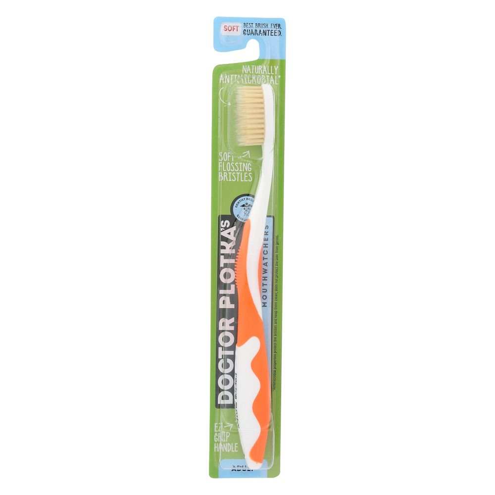 MOUTH WATCHERS Toothbrush Adult Manual Orange - 1 Piece |  Oral Care