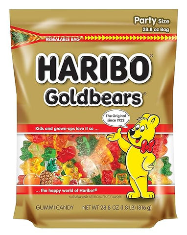 Haribo Goldbears Candy, 28.8 Ounce (Pack of 6)