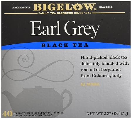 Bigelow Earl Grey Tea, 40 ct