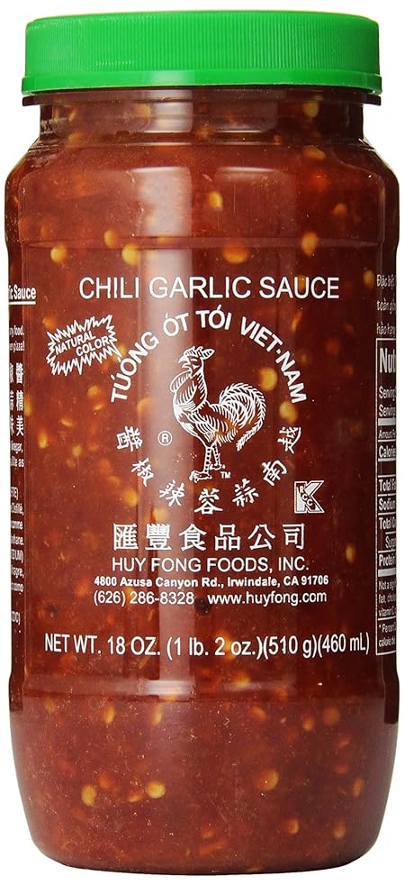 Huy Fong Chili Garlic Sauce, 1.12 Pound (Pack of 12)