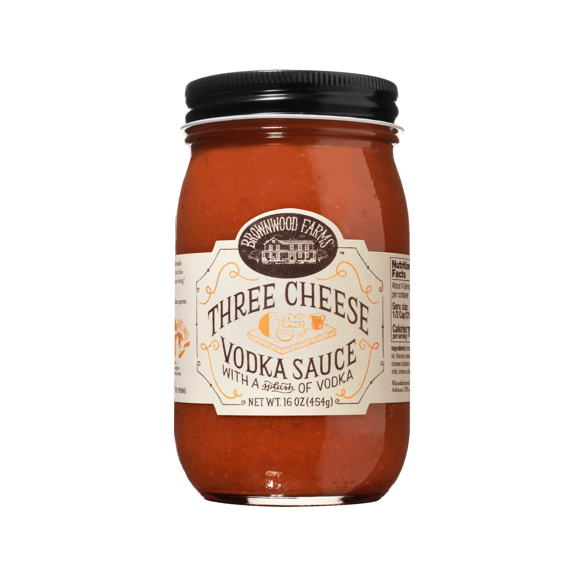 Three Cheese Vodka Pasta Sauce