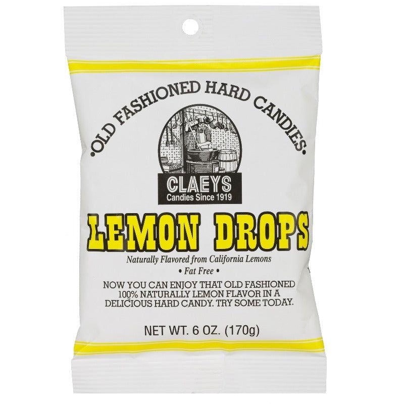 CLAEYS Lemon Drops Old Fashioned Hard Candy | 6 oz