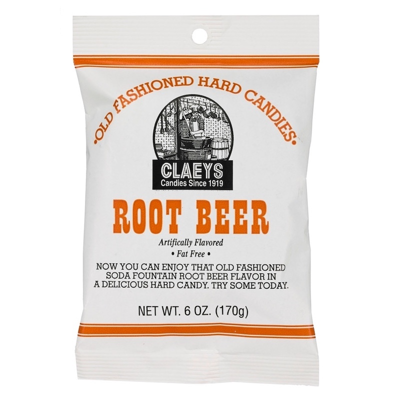 CLAEYS Root Beer Drops Old Fashioned Hard Candy | 6 oz