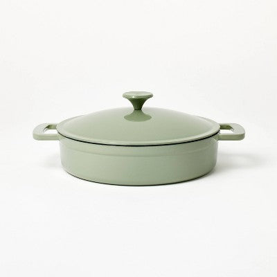 3.5qt Enamel Braiser - Figmint™