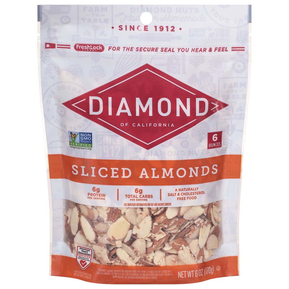 Diamond of California Sliced Almonds - 6oz