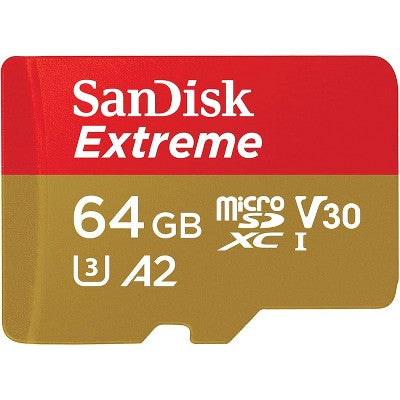 Bulk SanDisk 64GB Extreme microSDXC Memory Card No Adapter