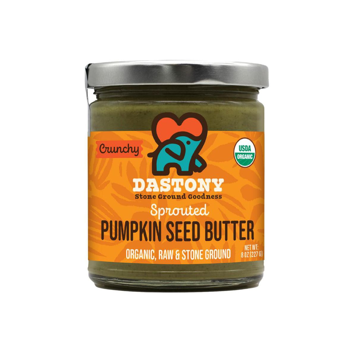 Dastony Organic Crunchy Sprouted Pumpkin Seed Butter