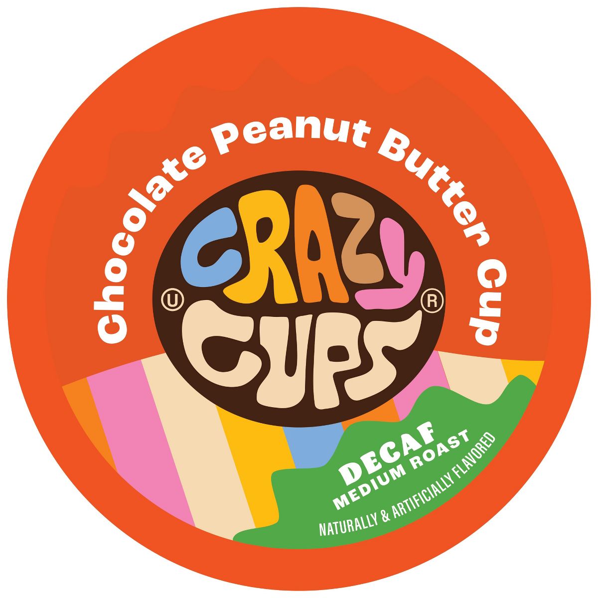 Decaf Chocolate Peanut Butter Cup Flavored Coffee Pods