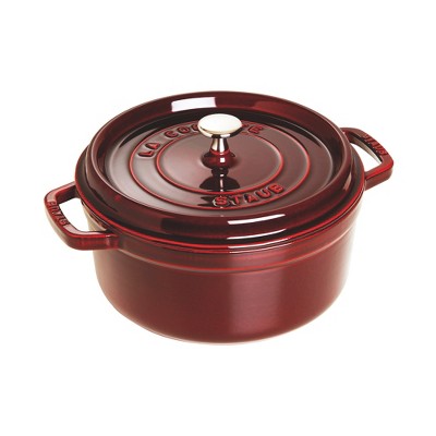 STAUB Cast Iron 13.25-qt Round Cocotte