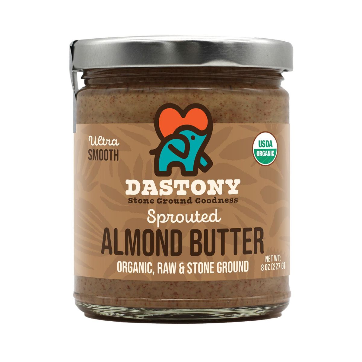 Dastony Organic Sprouted Almond Butter