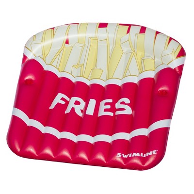 Swim Central Inflatable French Fries Swimming Pool Float - 69"