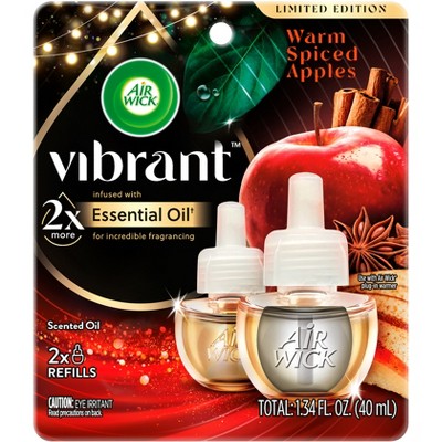 Air Wick Scented Oil Air Freshener Spiced Apples - 1.34 fl oz