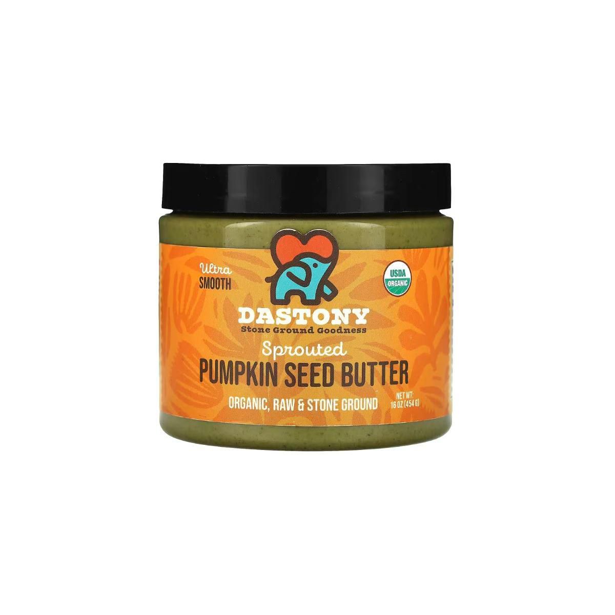 Dastony, Sprouted Pumpkin Seed Butter , 16 oz