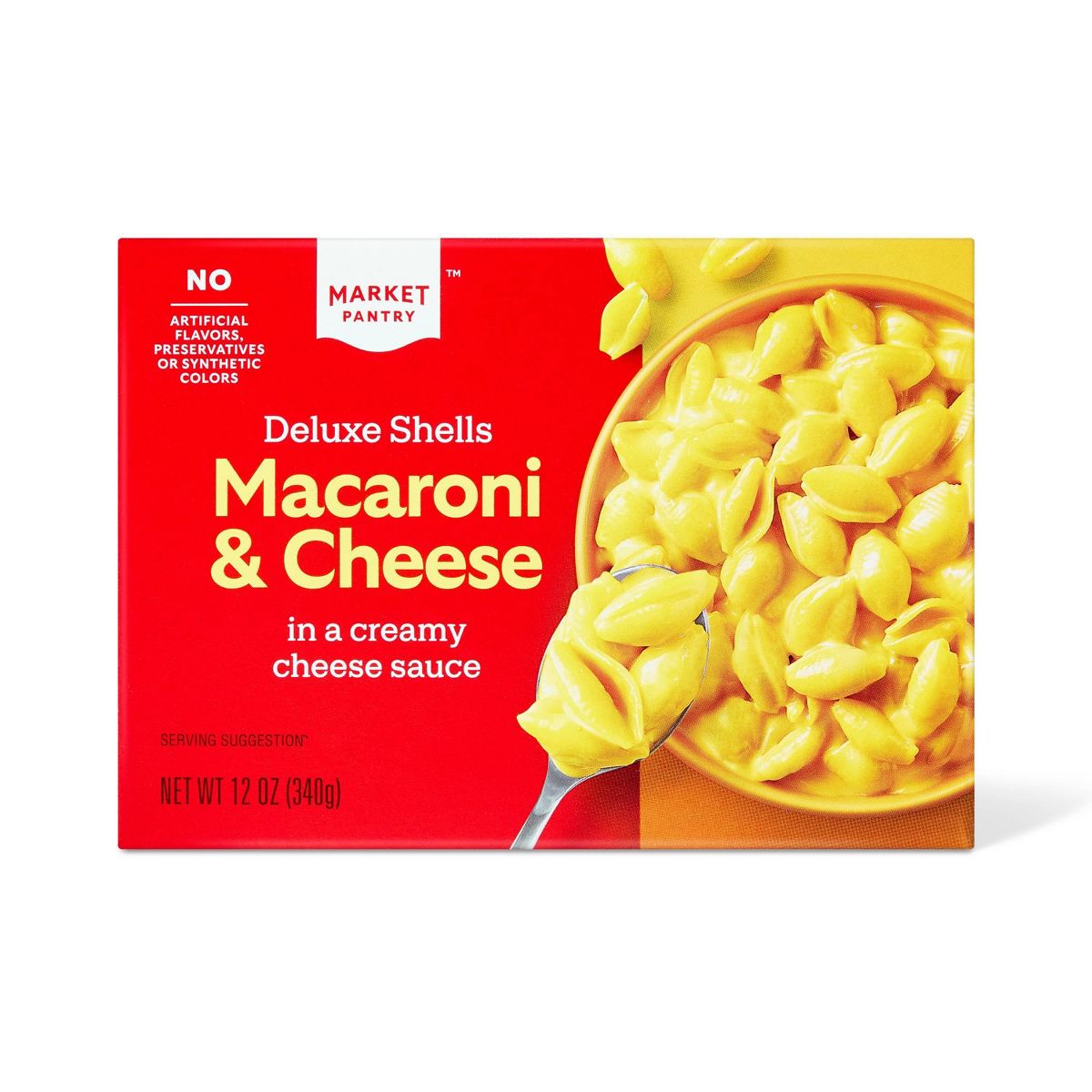 Deluxe Shells Macaroni and Cheese - 12oz - Market Pantry™