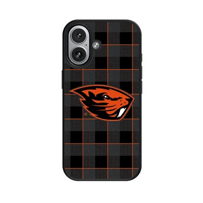 NCAA Pac-12 Universities Plaid MagSafe Compatible Cell Phone Case for Apple iPhone 17 Series