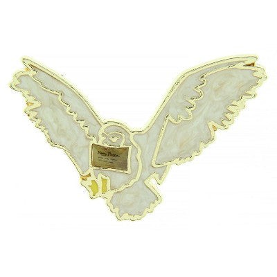 Harry Potter Hedwig Owl With Hogwarts Acceptance Letter Broche Brooch Enamel Pin
