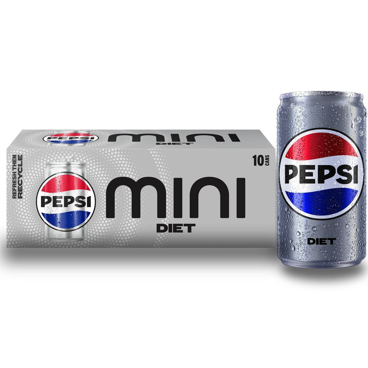 Diet Pepsi - 10pk/7.5 fl oz Mini Cans