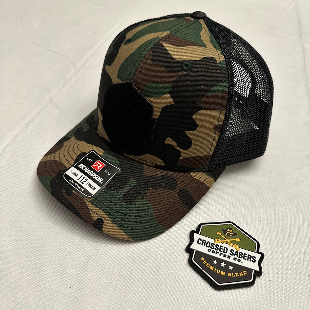 Trucker Hat and Morale PVC Patch
