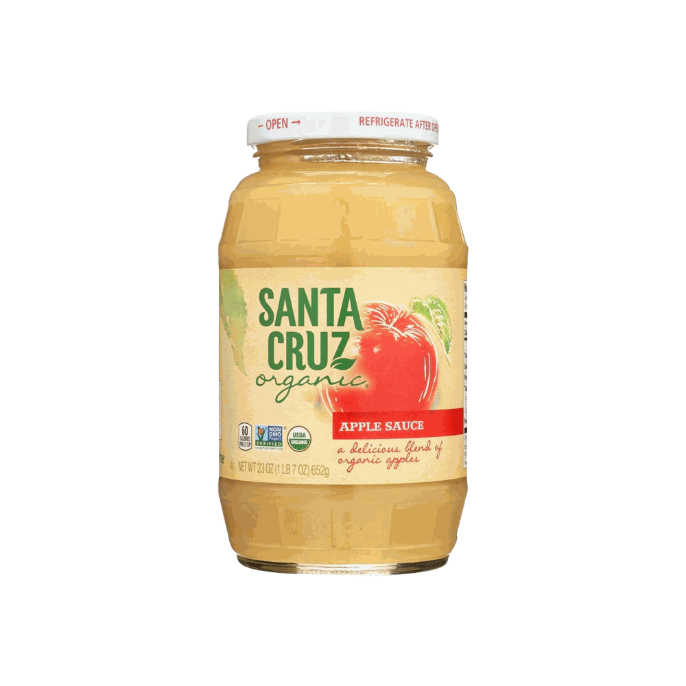 SANTA CRUZ: Apple Sauce Jar, 23 oz