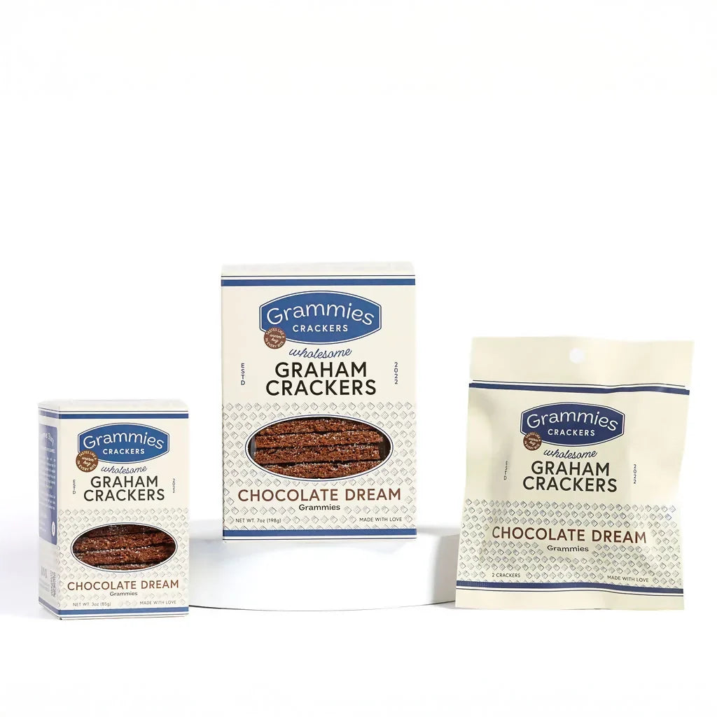 Grammies Crackers Chocolate Dream Bag - 6 Bags x 2.5 oz case