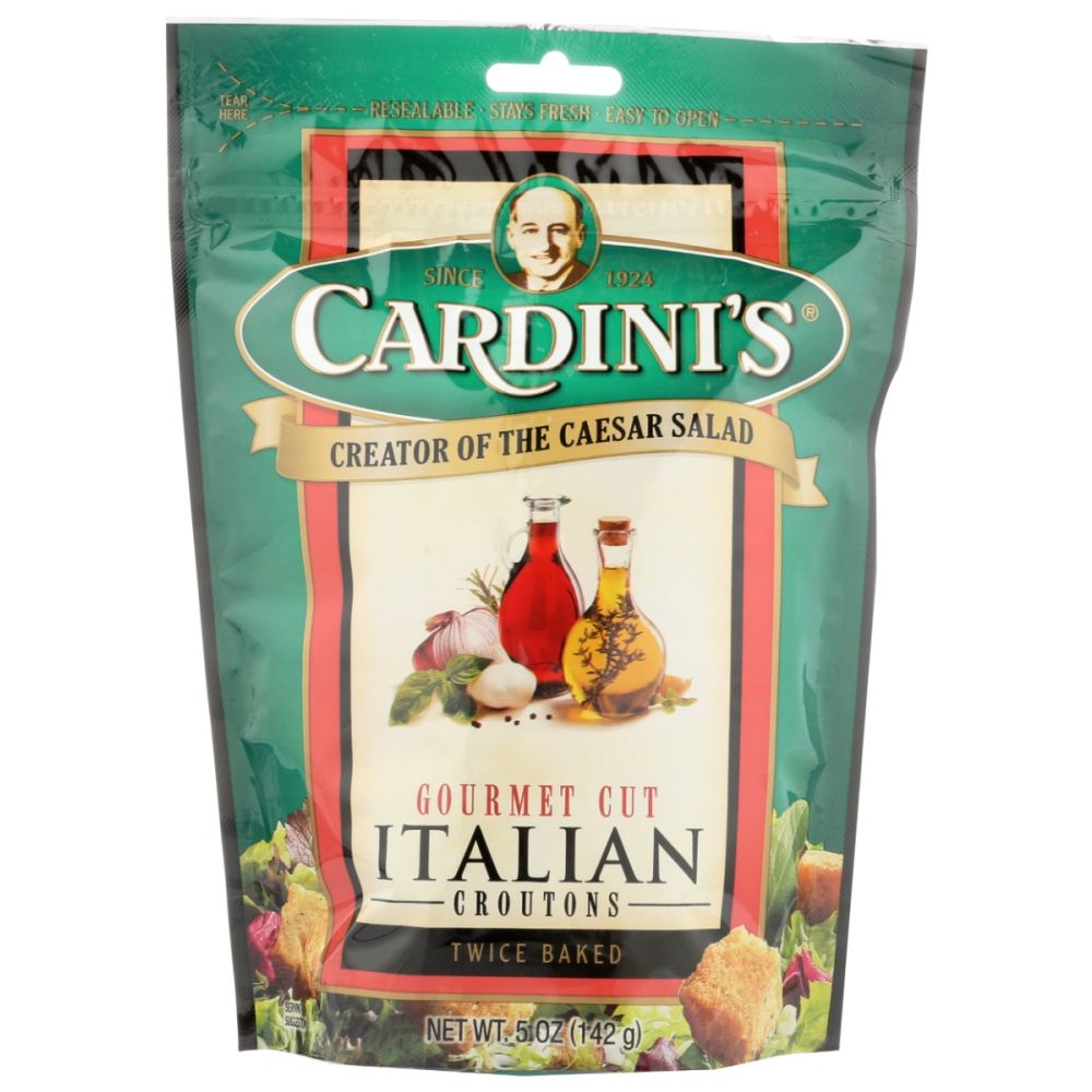 CARDINI'S
: Gourmet Cut Italian Croutons, 5 oz