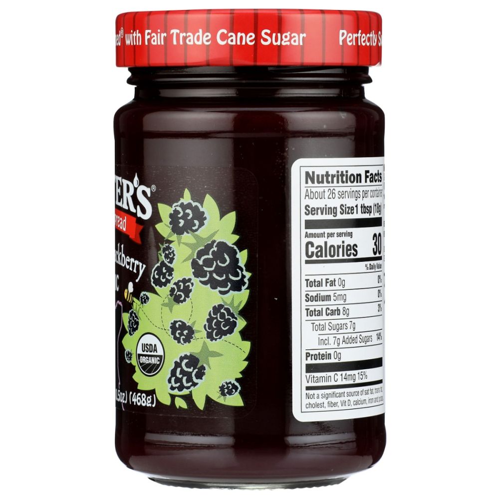 CROFTERS: Premium Spread Blackberry Seedless, 16.5 oz