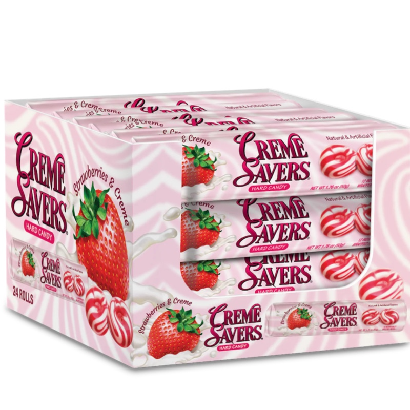 Creme Savers Strawberries & Creme Roll