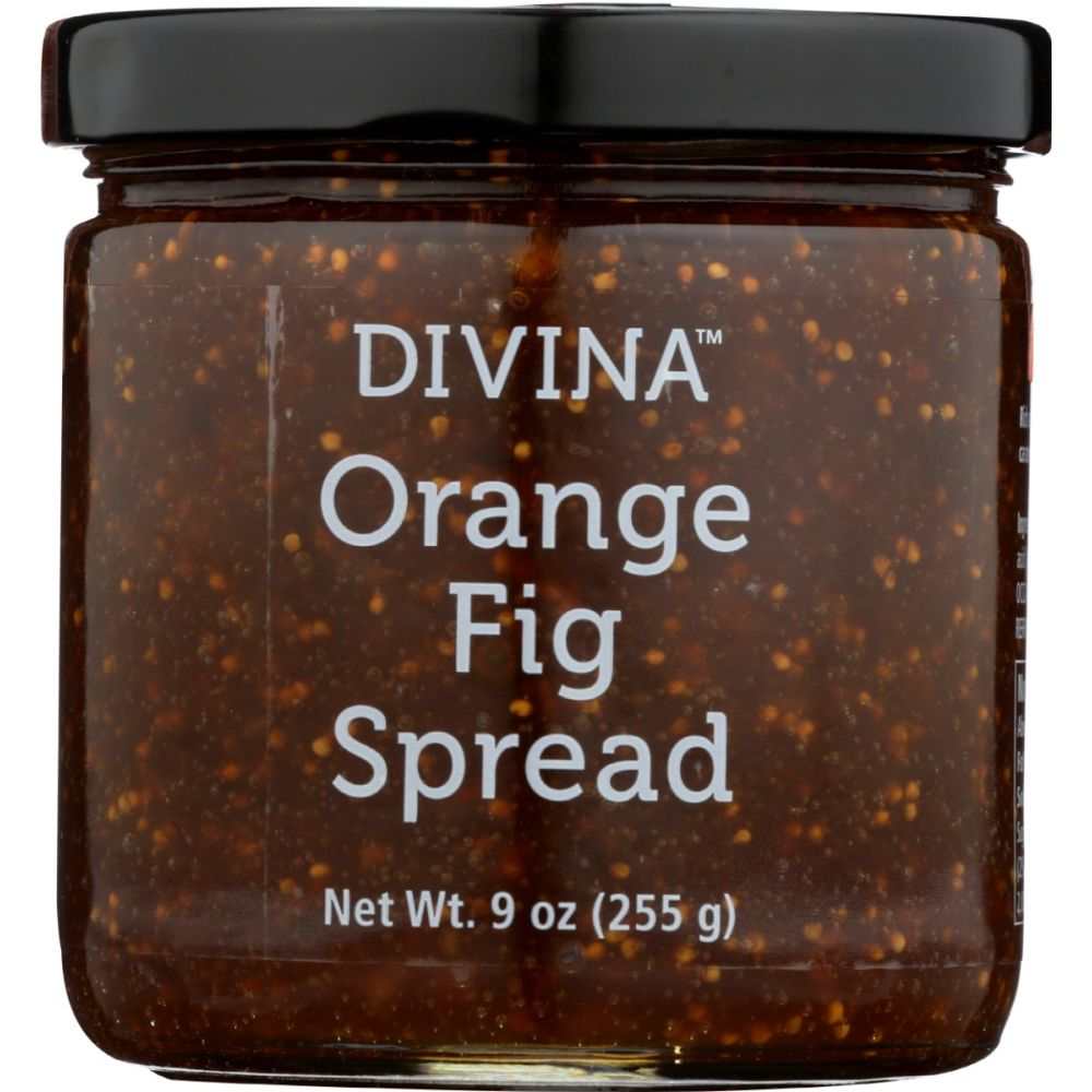 Orange Fig Spread - Delicious Greek Jam with Citrus Flavor| DIVINA 9oz