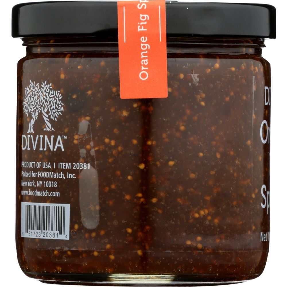 Orange Fig Spread - Delicious Greek Jam with Citrus Flavor| DIVINA 9oz