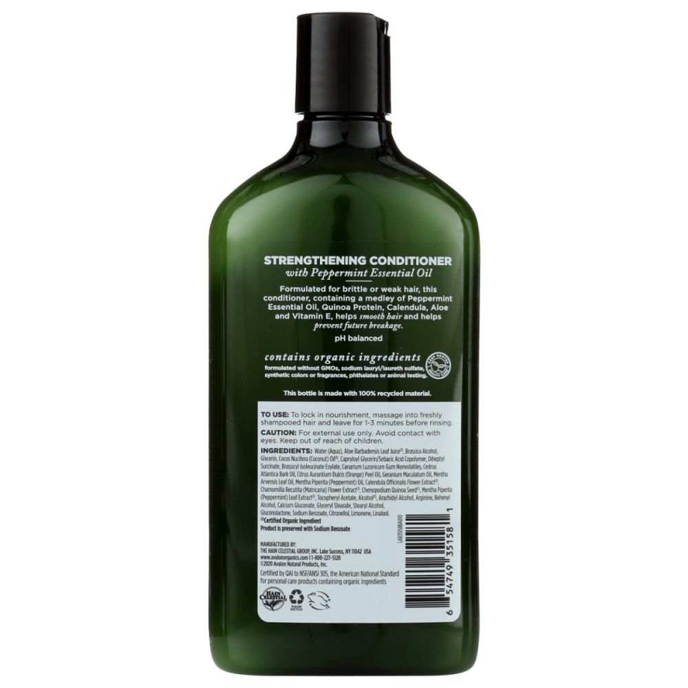 AVALON ORGANICS: Strengthening Peppermint Conditioner 11oz